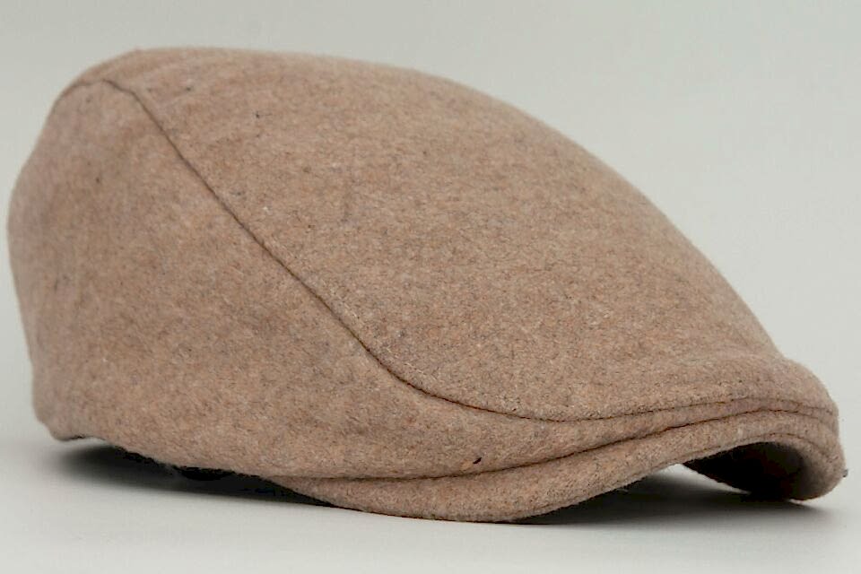 Erkek Yün Flat Cap Kasket Peaky Blinders Şapka