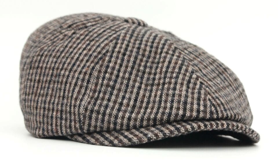 Erkek İngiliz Premium Newsboy Driver Kasket-Lacivert