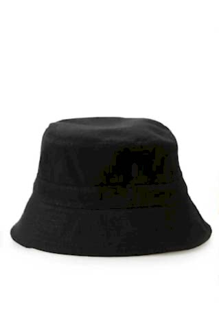 Siyah Bucket Şapka Hava Geçişli Yumuşak Balıkçı Hat