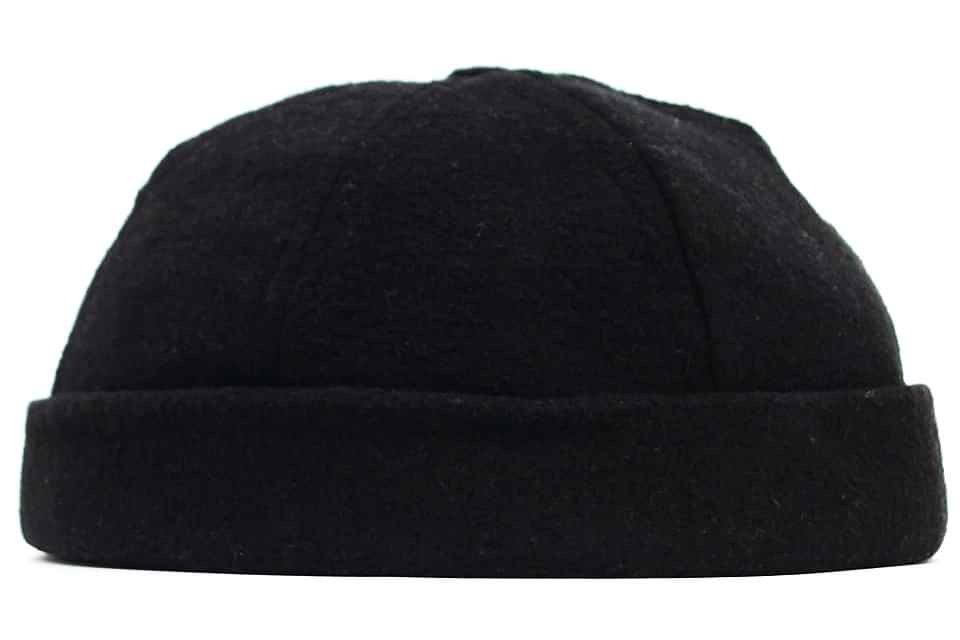 Erkek Sokak Stili Yünlü Sipersiz Şapka Docker Cap
